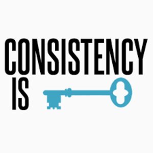 Consistency Trumps Perfection